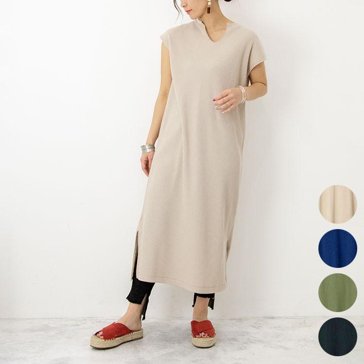 Sheson シーズン サイドスリットワッフルマキシワンピース 春夏 マキシ丈 ロング丈 ワンピ フレンチ Sideslitwafflemaxiop Jolielle Yahoo ショッピング店 通販 Yahoo ショッピング