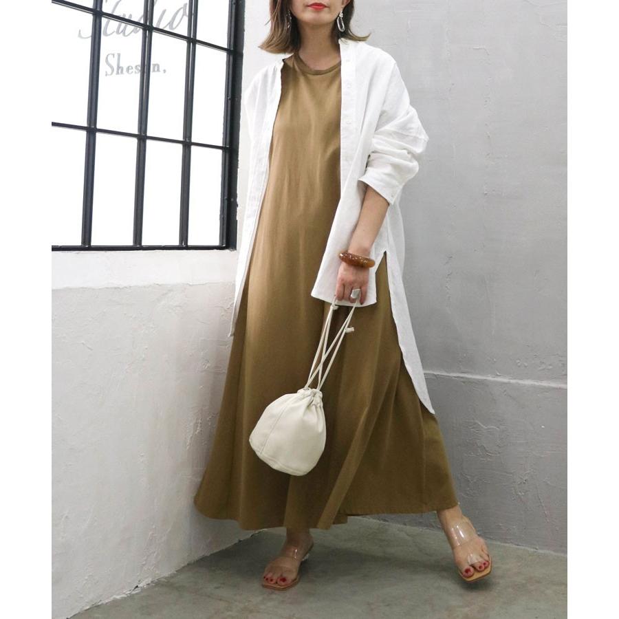 フレアマキシワンピース オーガニックコットン インド綿 ワンピース 無地 フレア Aライン Tシャツワンピース ロングワンピース 春夏 マキシ丈 Ws Jolielle Yahoo ショッピング店 通販 Yahoo ショッピング