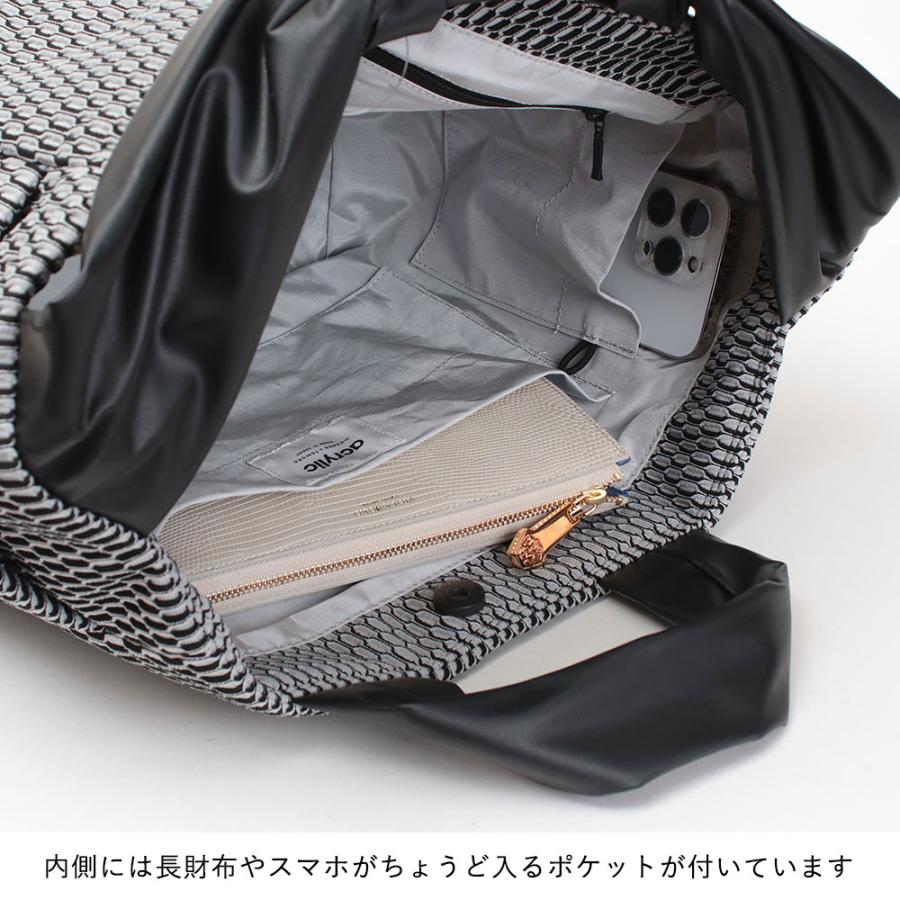 返品交換無料 Acrylic アクリリック トート M bag 2WAY+(プラス) 1312