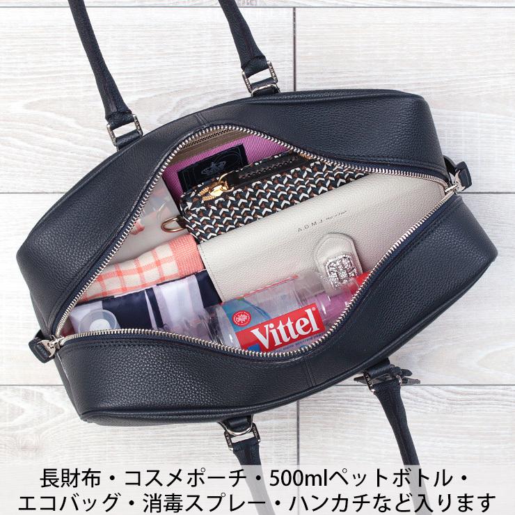 A.D.M.J ADMJ エーディーエムジェイ バッグ スクエア ボストン
