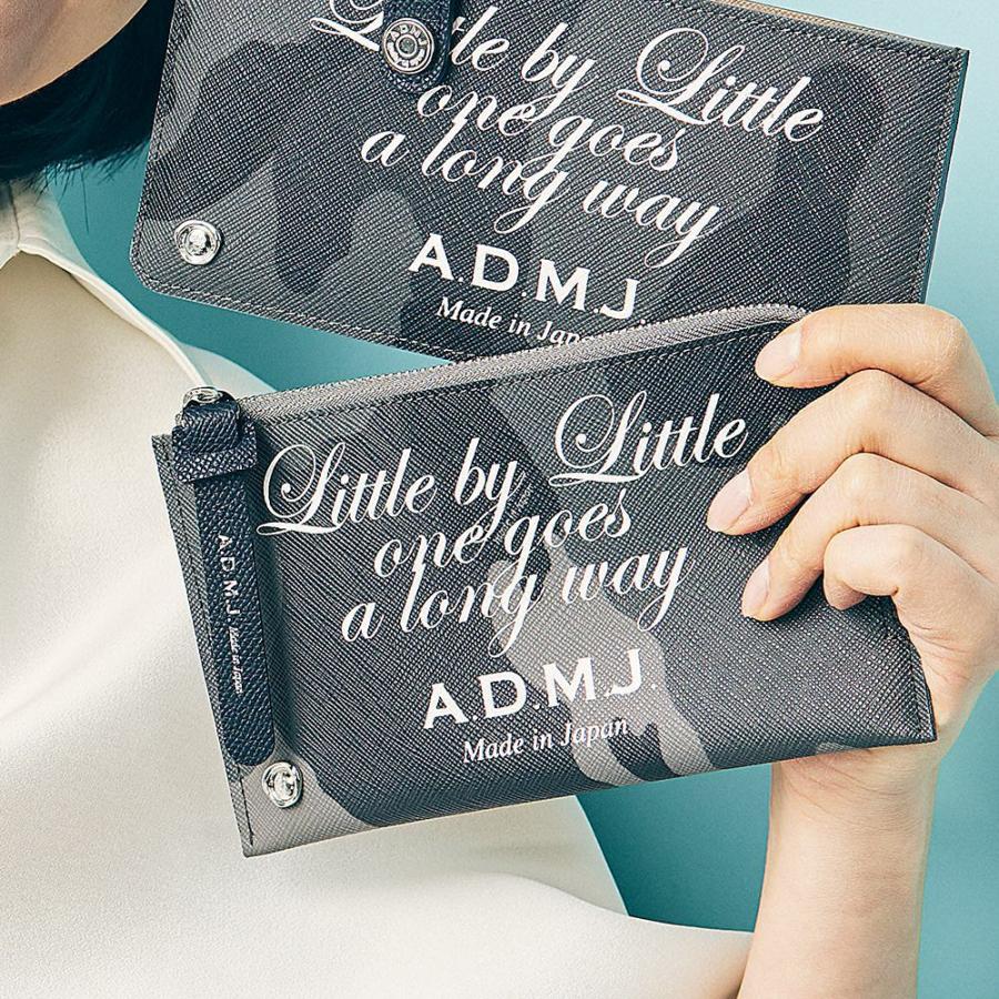 A.D.M.J（エーディーエムジェイ） ADMJ 長財布 フラットウォレット