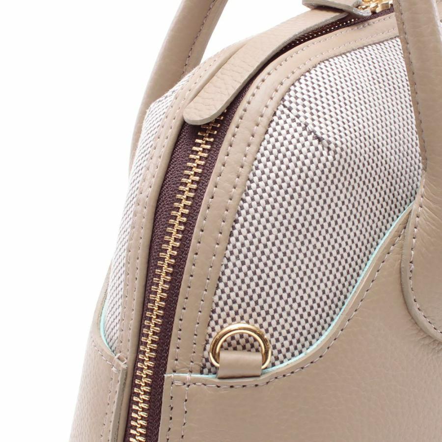 ADMJ バッグ シャンブレー ラウンドボストン 32cm エーディエムジェイ 23SS01015 正規品の画像