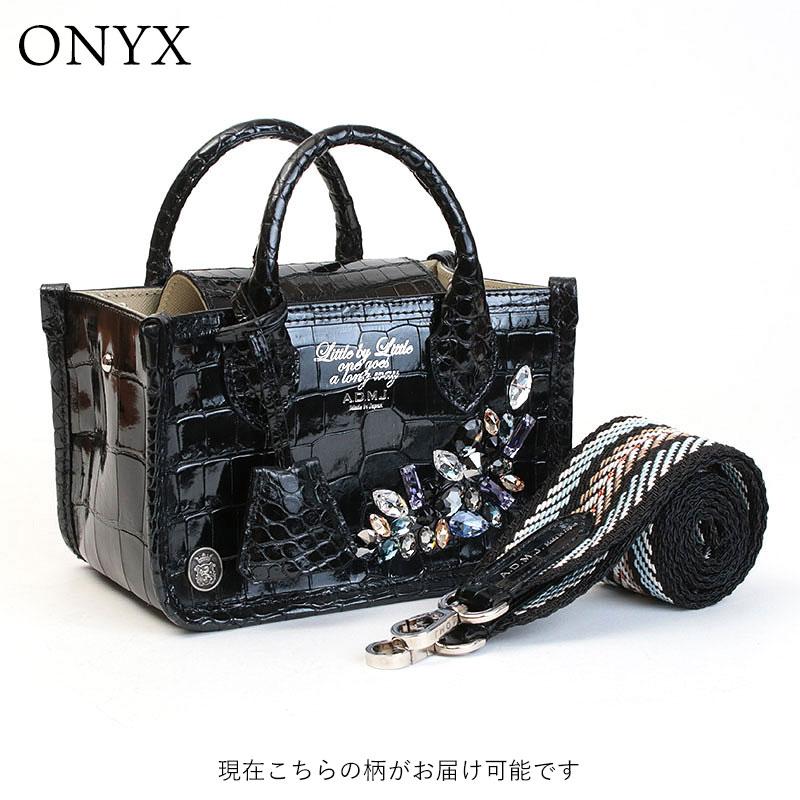 【美品】ADMJ ハンド レザー ブラック シボ加工 ゴールド金具 美品】A.D.M.J ハンドバッグ 本革 ブラック ターンロック