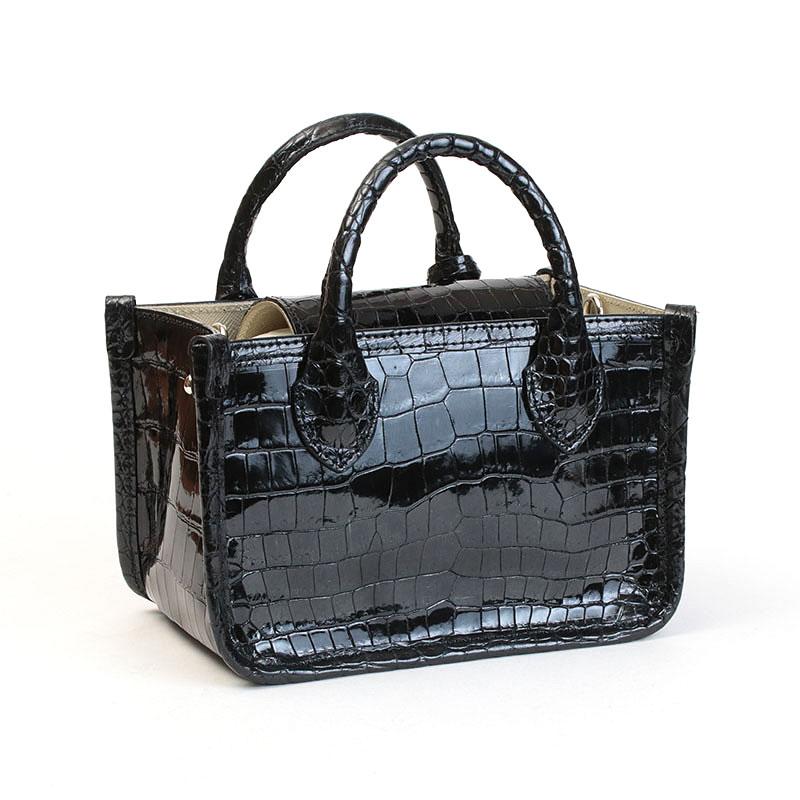 A.D.M.J ADMJ 正規品 クロコダイルレザー クリスタルガラス 2WAY