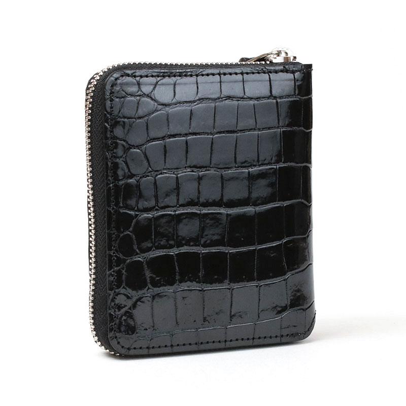 A.D.M.J ADMJ 正規品 クロコダイルレザー 折り財布 グレージング A.D.M.J ADMJ 正規品 クロコダイルレザー 折り財布 グレージング