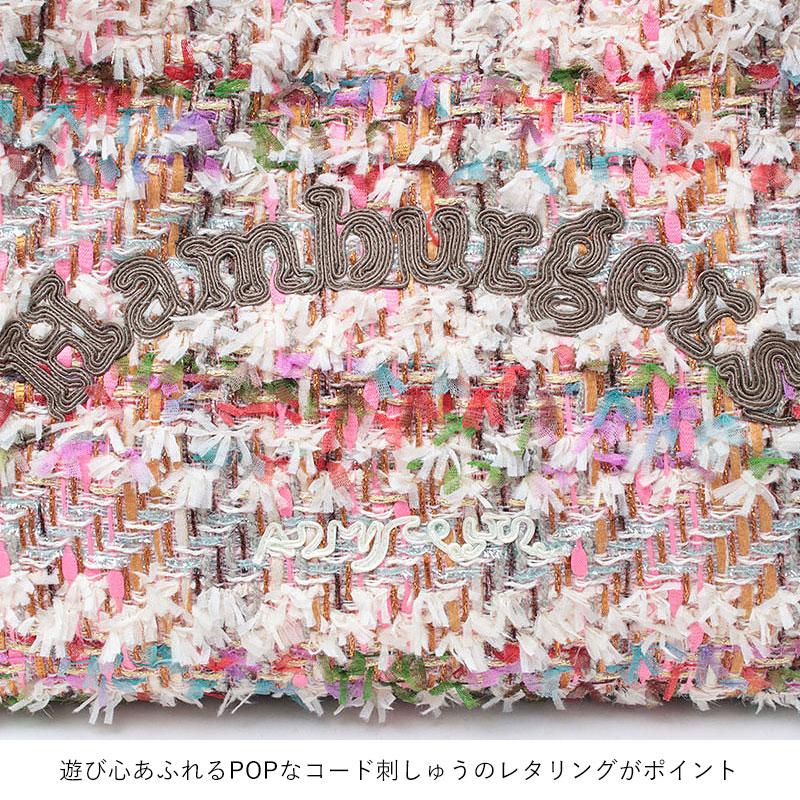 A.D.M.J ADMJ バッグ トートバッグ ファンシーツィード スクエア A.D.M.J ADMJ バッグ トートバッグ ファンシーツィード スクエア