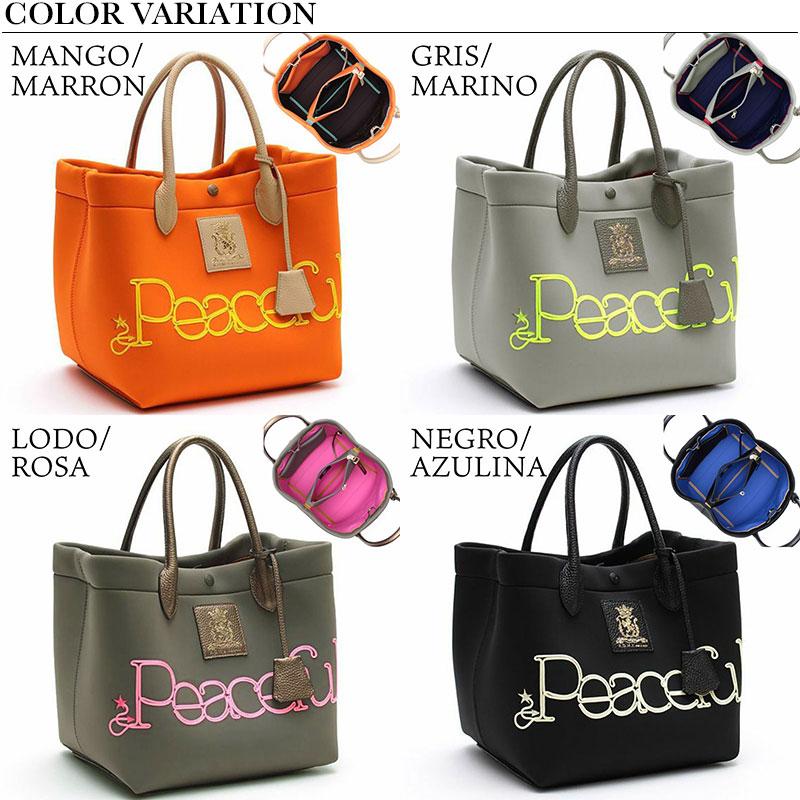 A.D.M.J ADMJ トートバッグ マジックライト コード刺繍PEACEFUL