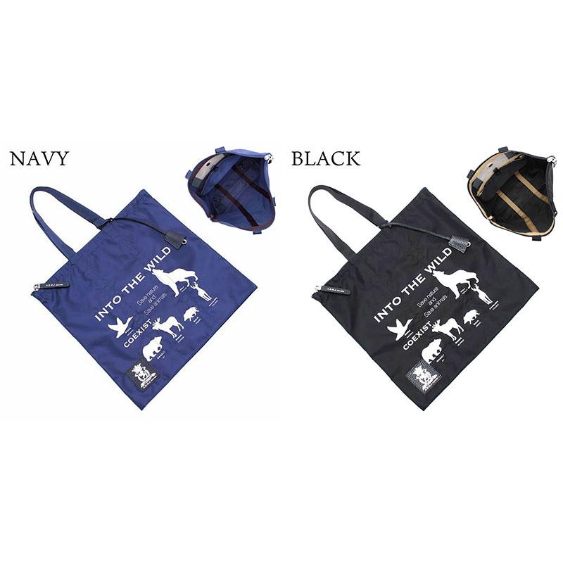 A.D.M.J（エーディーエムジェイ） トートバッグ ADMJ 軽量 折り畳み