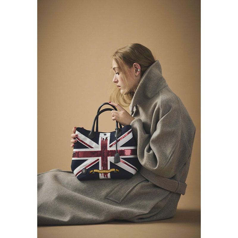 ADMJ マジックライト 25cmトートバッグ人気サイズ トープ 新品未使用 マジックライト/エンブレム刺しゅうトートS | A.D.M.J.公式オンライン