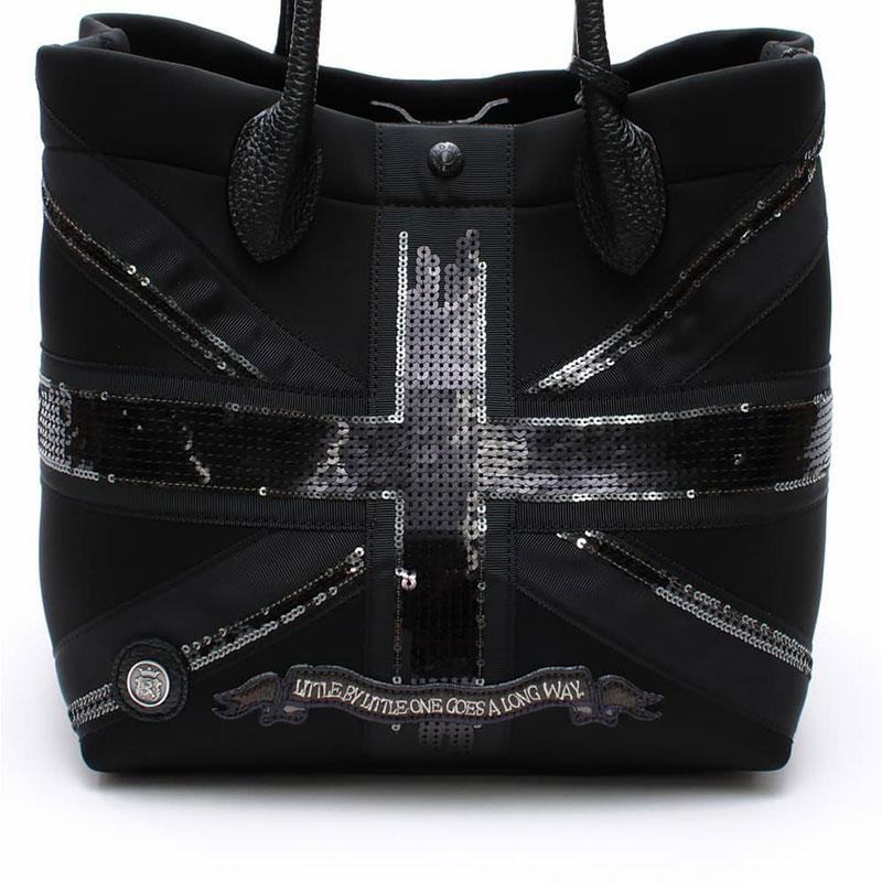 トートバッグ A.D.M.J. マジックライト/ユニオンジャックキューブトート25cm 26WS01005 軽い 人気 丈夫 デイリーバッグ 通年 日本製 正規品の画像