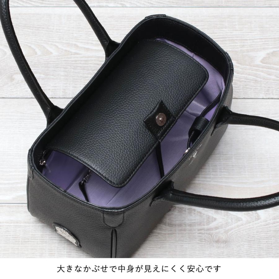 ADMJ ミニトート jolisac別注 エーディーエムジェイ シュリンク 牛革 ミニトート ACS01080J 金具シルバー 正規品 日本製の画像