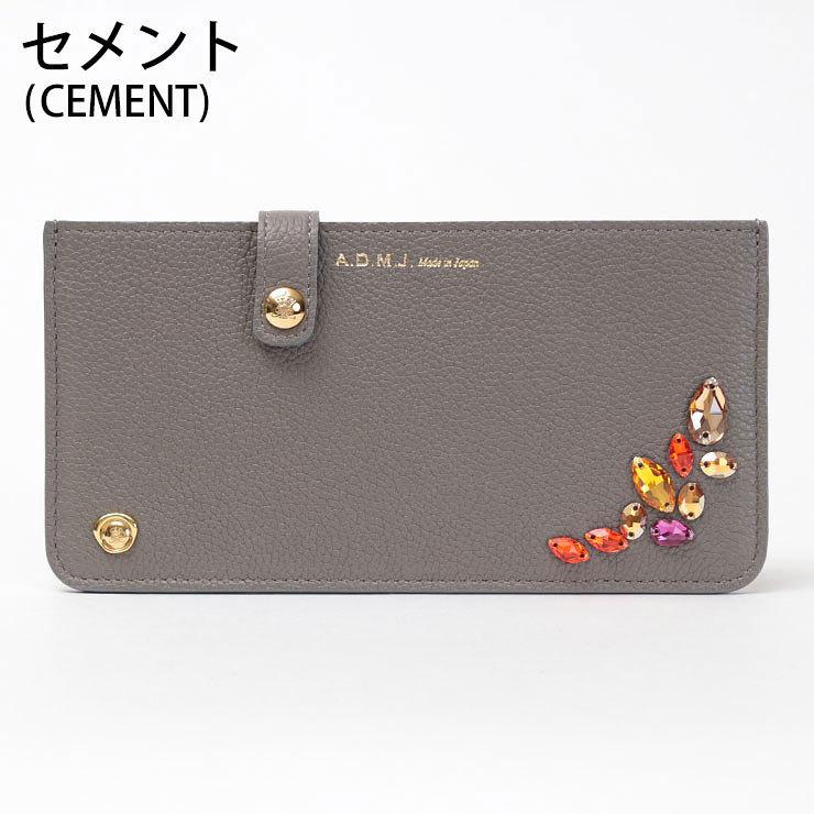 A.D.M.J（エーディーエムジェイ） admj×jolisac 財布 スリムウォレット 