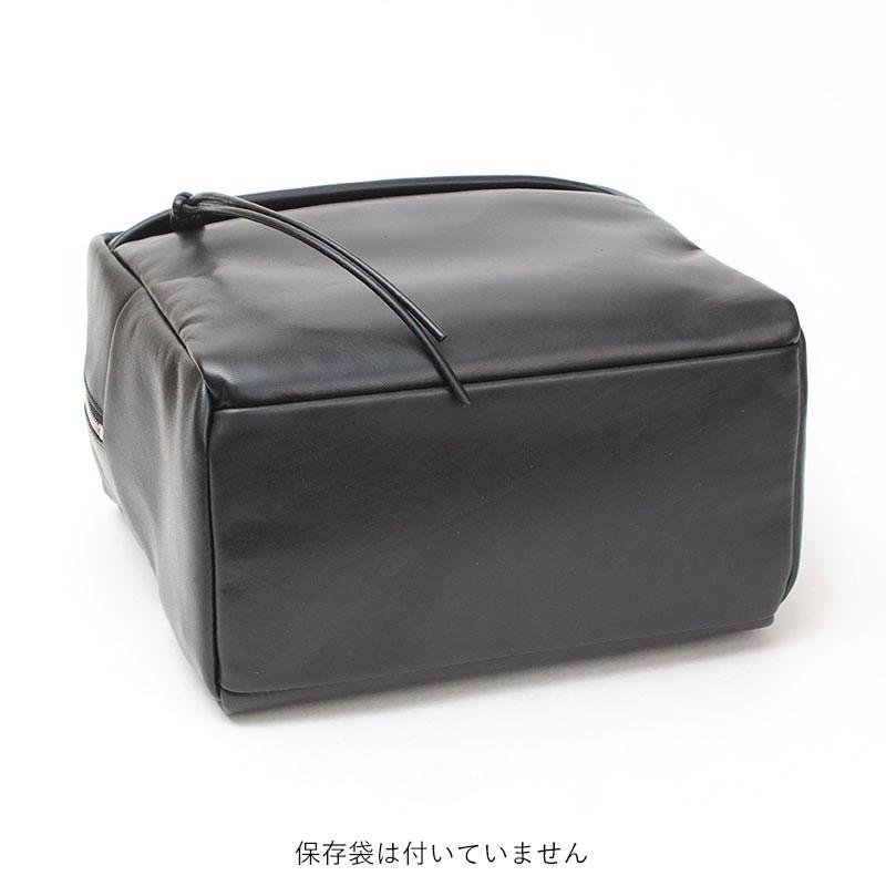 LESS（レス） ボストンバッグ apostrophe S 馬革ボストン ブラック