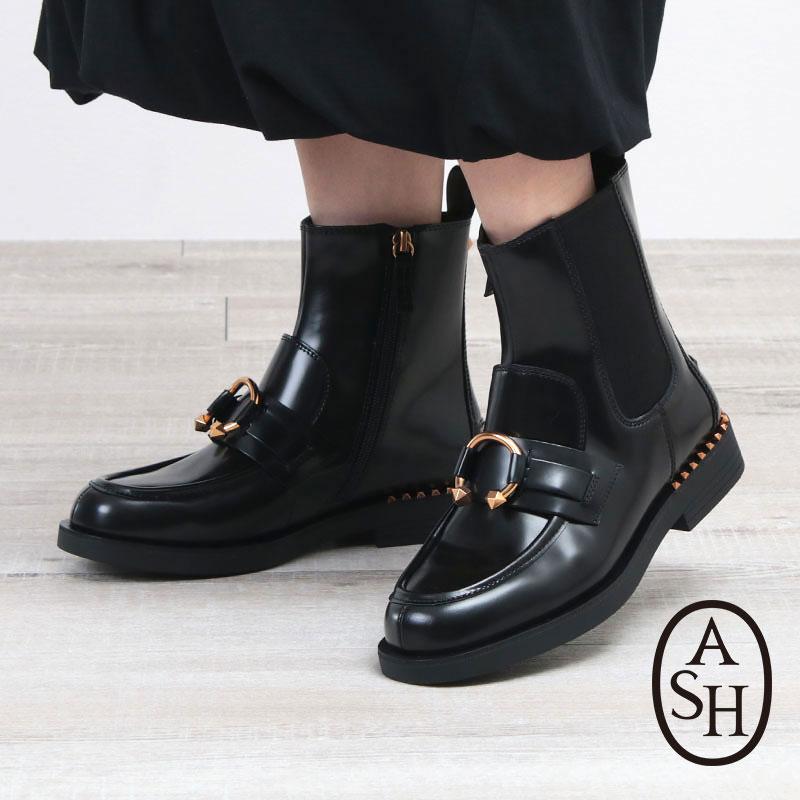 ASH アッシュ ブーツ スタッズ付き レディース WINGS PIERCING 137811 