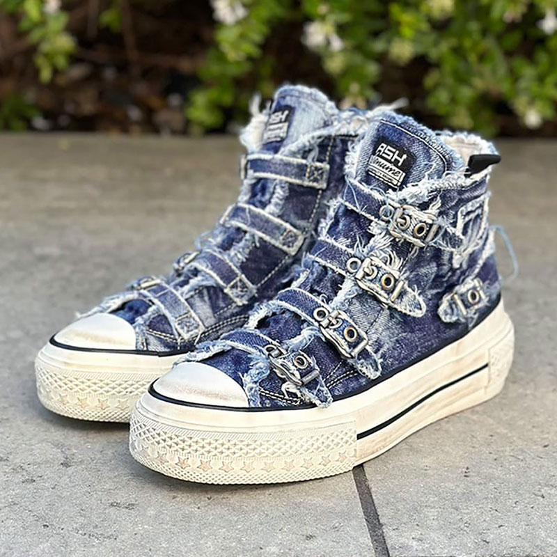 ASH（アッシュ） SALE 30%OFF ASH 厚底 ハイカットスニーカー デニム