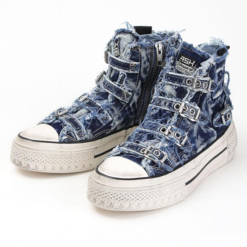 ASH（アッシュ） SALE 30%OFF ASH 厚底 ハイカットスニーカー デニム