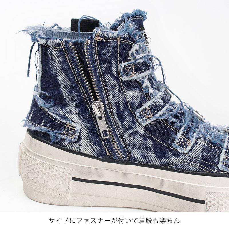 ASH（アッシュ） SALE 30%OFF ASH 厚底 ハイカットスニーカー デニム