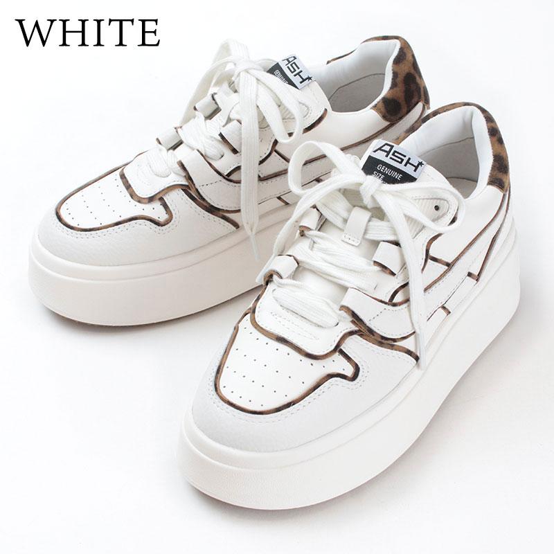 ASH スニーカー レデイース MATCH BIS 厚底 ローカット 本革