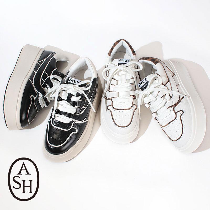 ASH（アッシュ） スニーカー レデイース MATCH BIS 厚底 ローカット 本
