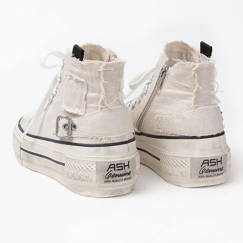 週末限定お値引き✨ASH 厚底デニムハイカットスニーカー 正規品 23cm