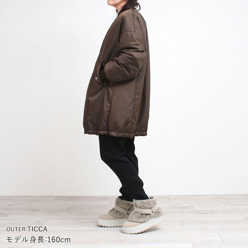 ASH（アッシュ） ショートブーツ 厚底 ファースニーカーブーツ