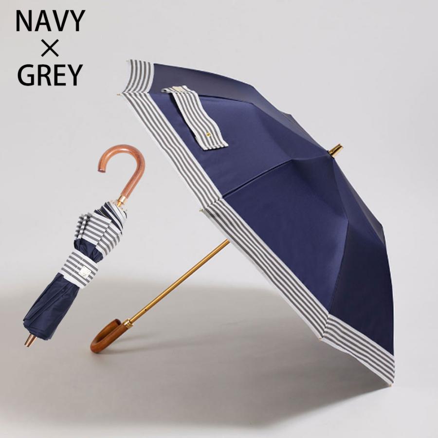 新品登場アシーナニューヨーク 折り畳み傘 Soho YORK 晴雨兼用 Stripe
