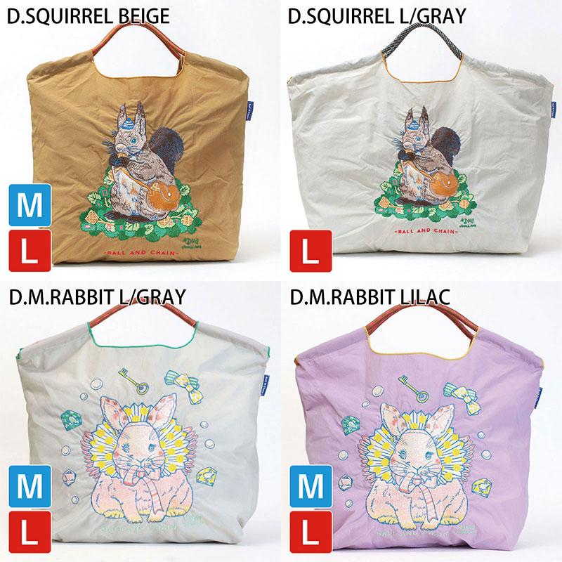 Ball＆Chain（ボールアンドチェーン） m l エコバッグ Mサイズ Lサイズ