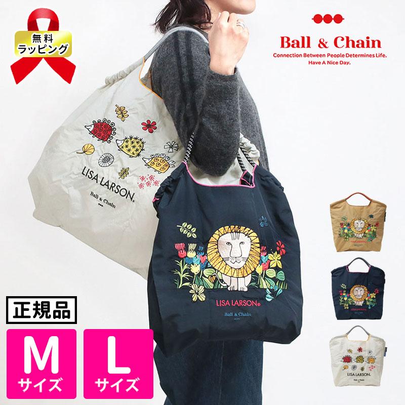 Ball＆Chain（ボールアンドチェーン） エコバッグ リサラーソン M