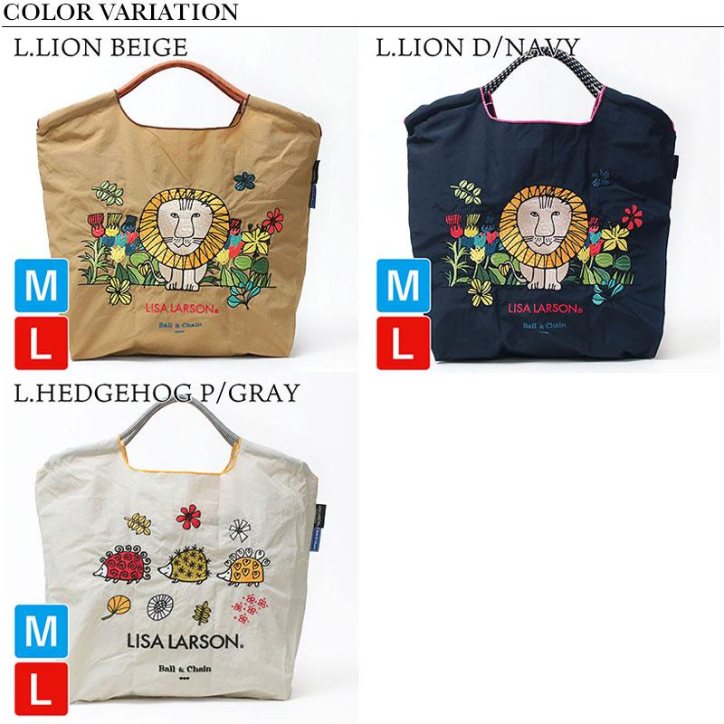 Ball＆Chain（ボールアンドチェーン） エコバッグ リサラーソン M
