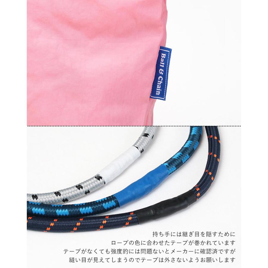 ボールアンドチェーン Ball&Chain バッグ 刺繍 Lサイズ ミックス エコバッグ 正規品｜jolisac｜25