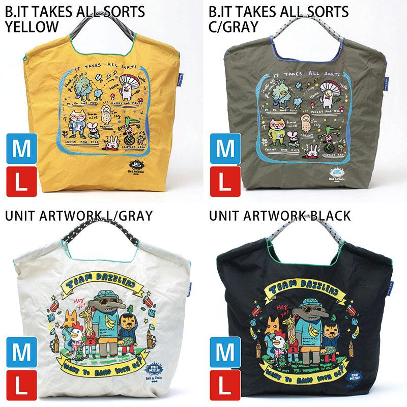 Ball＆Chain（ボールアンドチェーン） トートバッグ m l エコバッグ