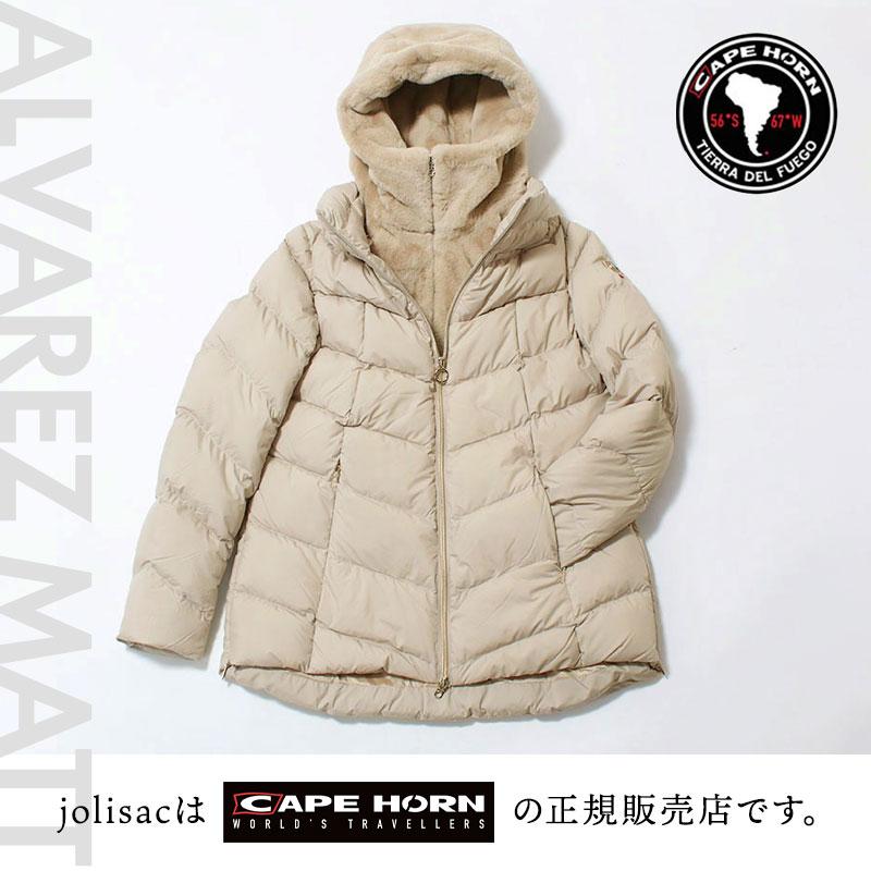 CAPEHORN（ケープホーン） ダウン レディース ショート丈 ALVAREZ MATT