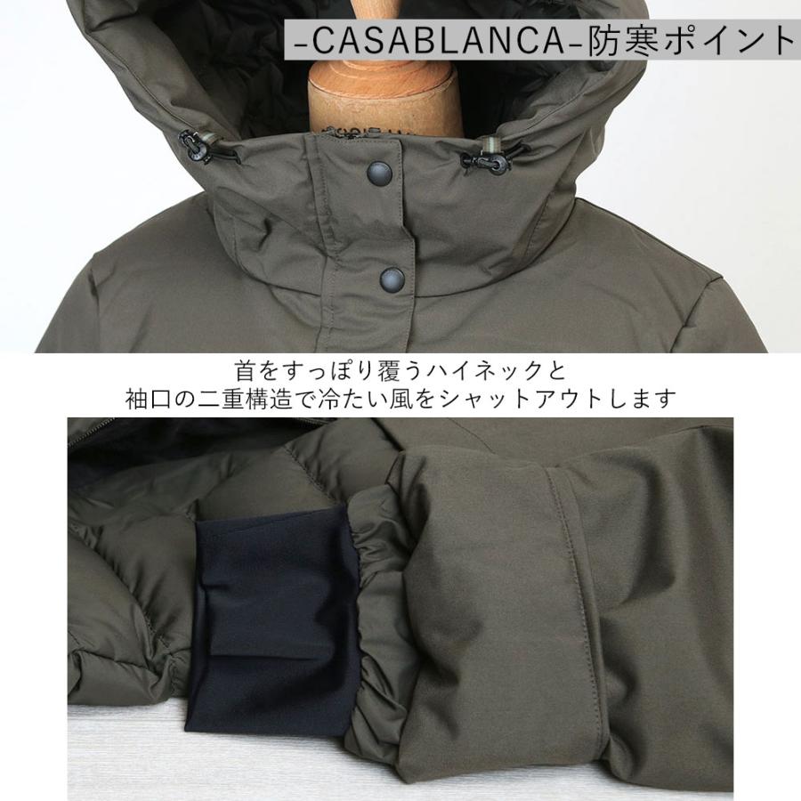 ケープホーン 正規品 CAPE HORN ダウン レディース カサブランカ CASABLANCA ミドル丈 52532 公式 正規取扱店｜jolisac｜09