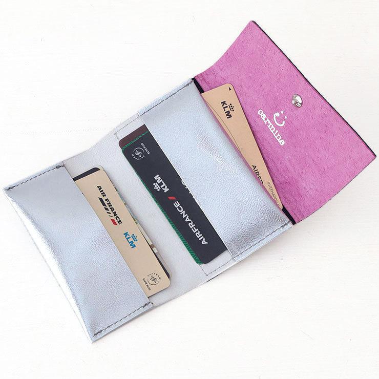 Carmine（カーマイン） 財布 レディース カードケース レザー CCS