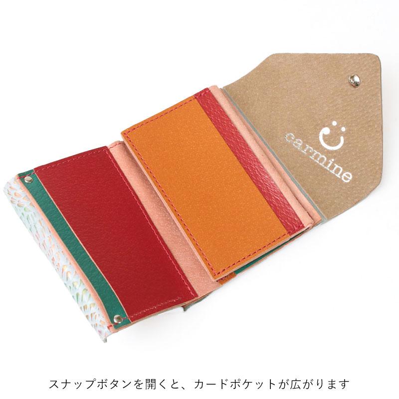 Carmine（カーマイン） 財布 コンパクトウォレット BIRD CWBD CARMINE