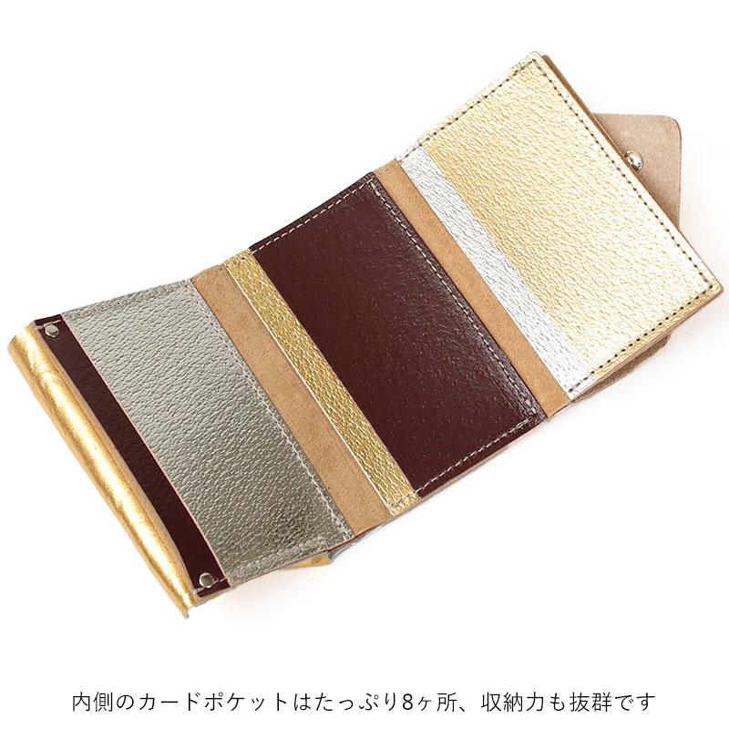 カーマイン　お財布　新品未使用品 Carmine（カーマイン） 財布 コンパクトウォレット メタル CWMT