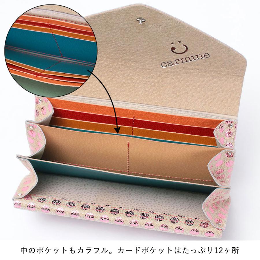 Carmine CARMINE カーマイン 長財布 レザー ロングウォレット