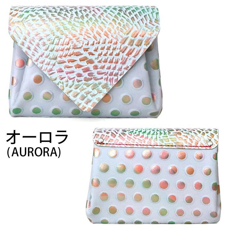 半額以下‼︎carmine ミニウォレット・バート［オーロラ］ Carmine（カーマイン） 財布 ミニ財布 バード MWBD : バッグと財布の