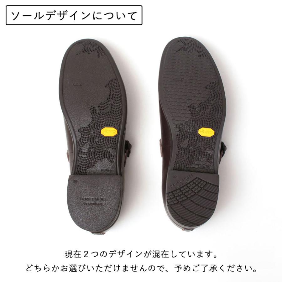 グルカサンダル トラベルシューズ ショセ 2.5cmヒール TRAVEL SHOES by CHAUSSER TR-020 日本製 正規品 定番の画像