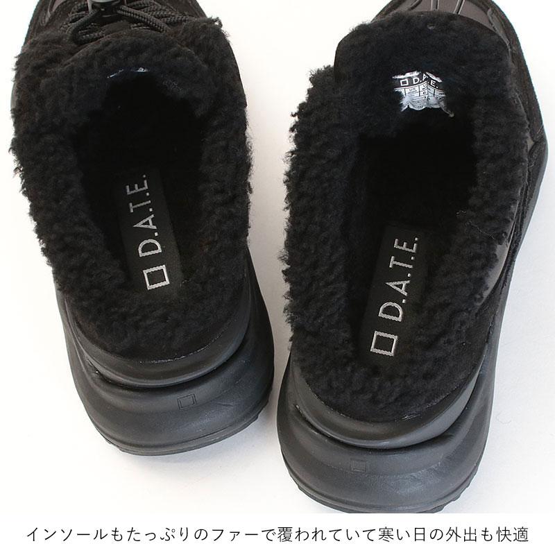D.A.T.E. SALE 10%OFF デイト 正規品 スニーカー ファーサボ
