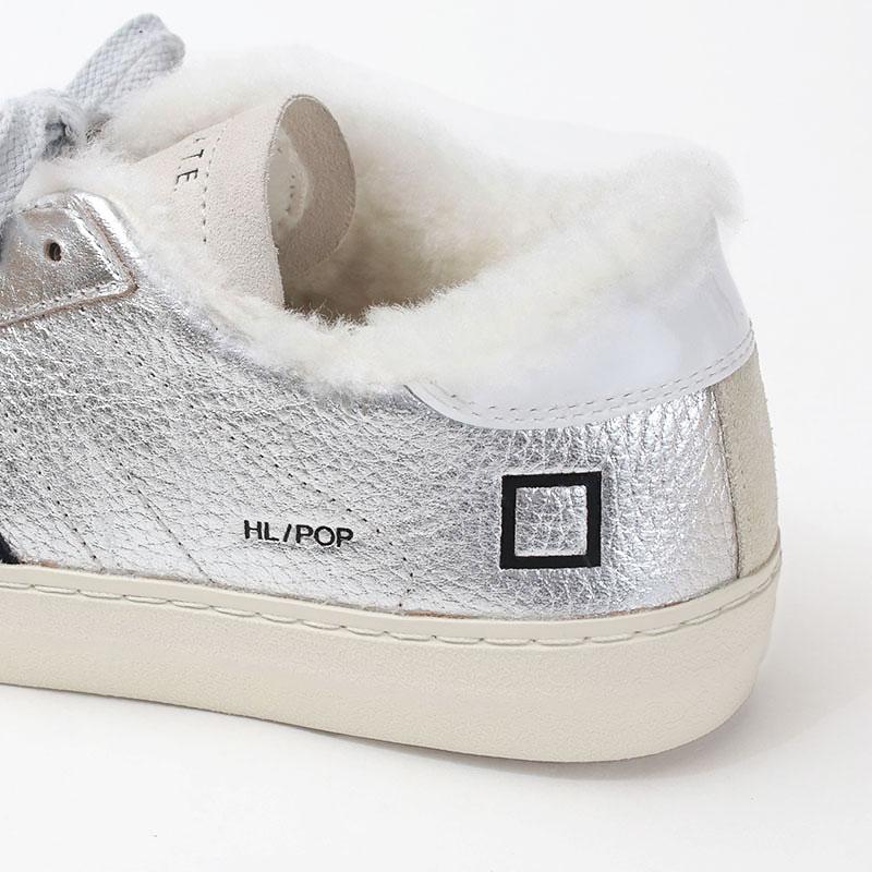 セール！ D.A.T.E. ★Hill Low Glitter スニーカー D.A.T.E. Sneakers HILL LOW GLITTER PLATINUM | Date shoes