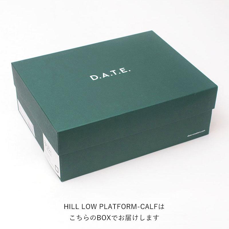 スニーカー レデイ―ス D.A.T.E. デイト プレミアム HILL LOW PLATFORM 厚底 HP-ST 新作 正規品の画像