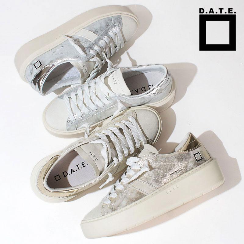 D.A.T.E. デイト プレミアムスニーカー レデイ―ス HILL LOW D.A.T.E. デイト プレミアムスニーカー レデイ―ス HILL LOW