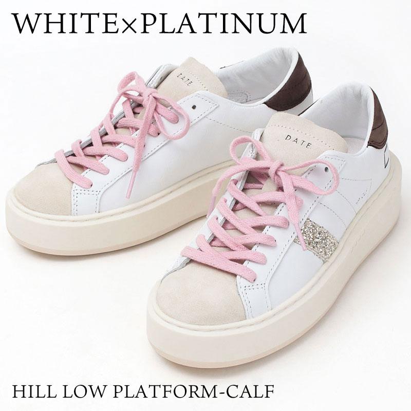 スニーカー レデイ―ス D.A.T.E. デイト プレミアム HILL LOW PLATFORM 厚底 HP-ST 新作 正規品の画像