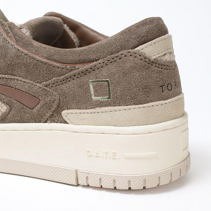 スニーカー レディース D.A.T.E. デイト ローカット TORNEO TED ボア BEIGE プレミアムスニーカー 新作モデル 正規品 | D.A.T.E. | 15