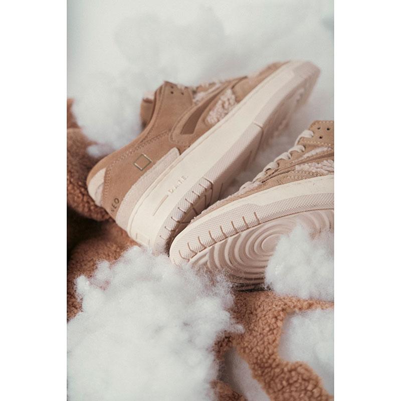 スニーカー レディース D.A.T.E. デイト ローカット TORNEO TED ボア BEIGE プレミアムスニーカー 新作モデル 正規品 | D.A.T.E. | 04