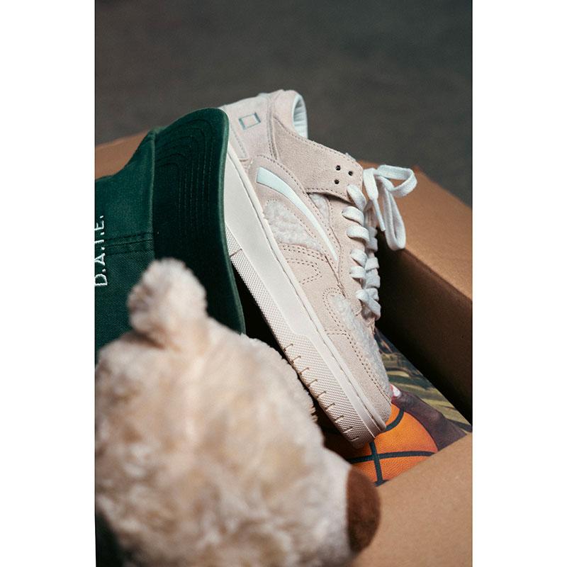 スニーカー レディース D.A.T.E. デイト ローカット TORNEO TED ボア BEIGE プレミアムスニーカー 新作モデル 正規品 | D.A.T.E. | 05