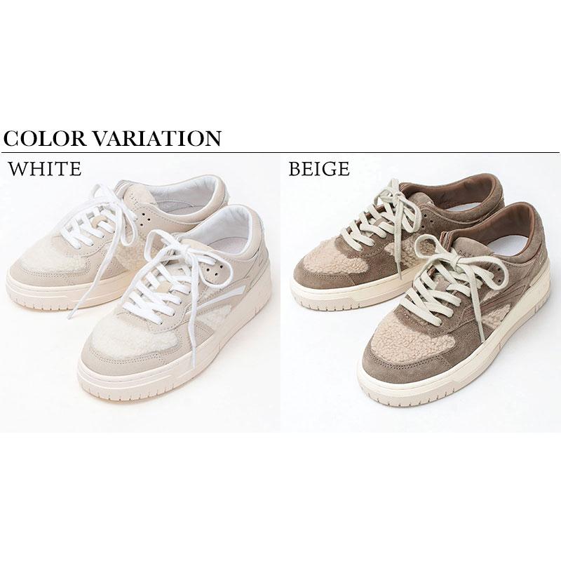 スニーカー レディース D.A.T.E. デイト ローカット TORNEO TED ボア BEIGE プレミアムスニーカー 新作モデル 正規品 | D.A.T.E. | 06