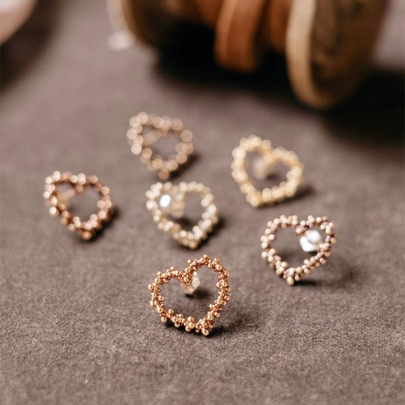 20%OFFクーポン Daniela De Marchi ダニエラデマルキ ピアス ハート  