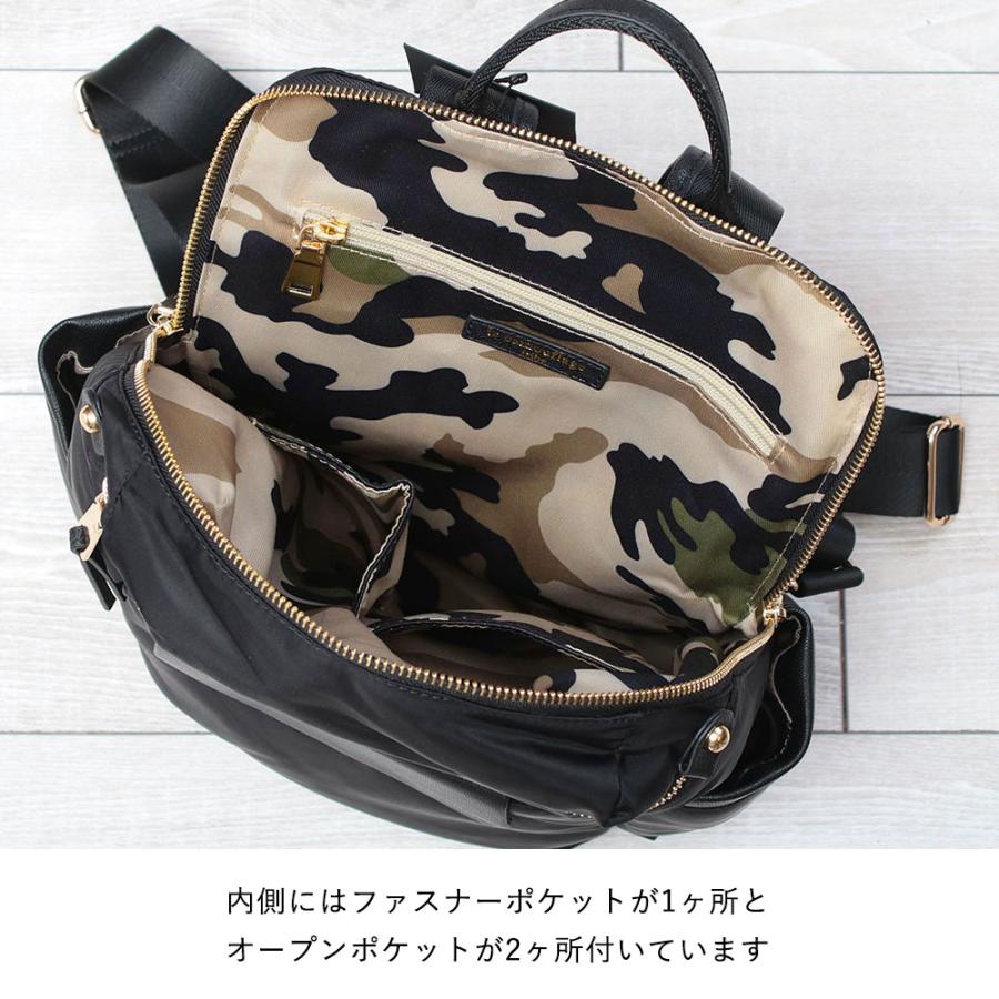 バックパック ル カムフラージュトライブ リュック カナル 2WAY FB80035 le camouflage tribe エクルー 正規品 1metrecarre | 1metre carre | 10